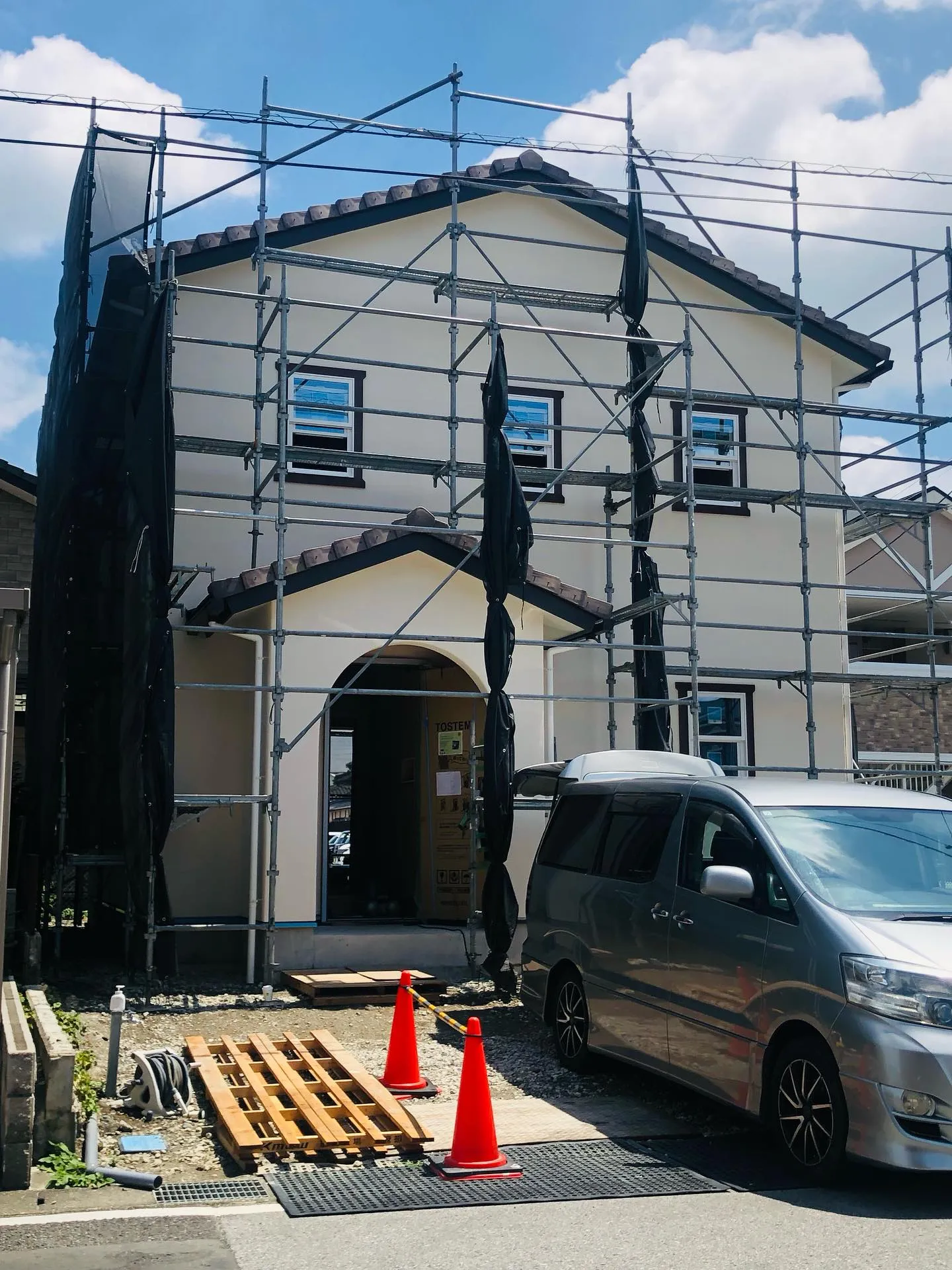 長浜市S様邸の現場です。