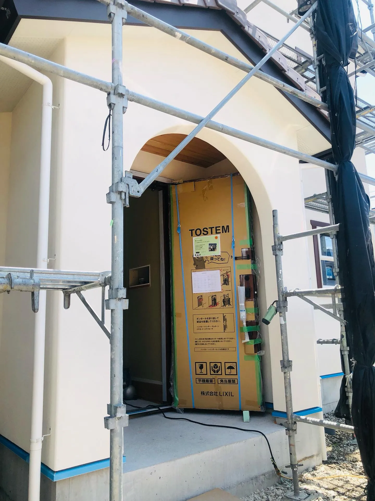 長浜市S様邸の現場です。