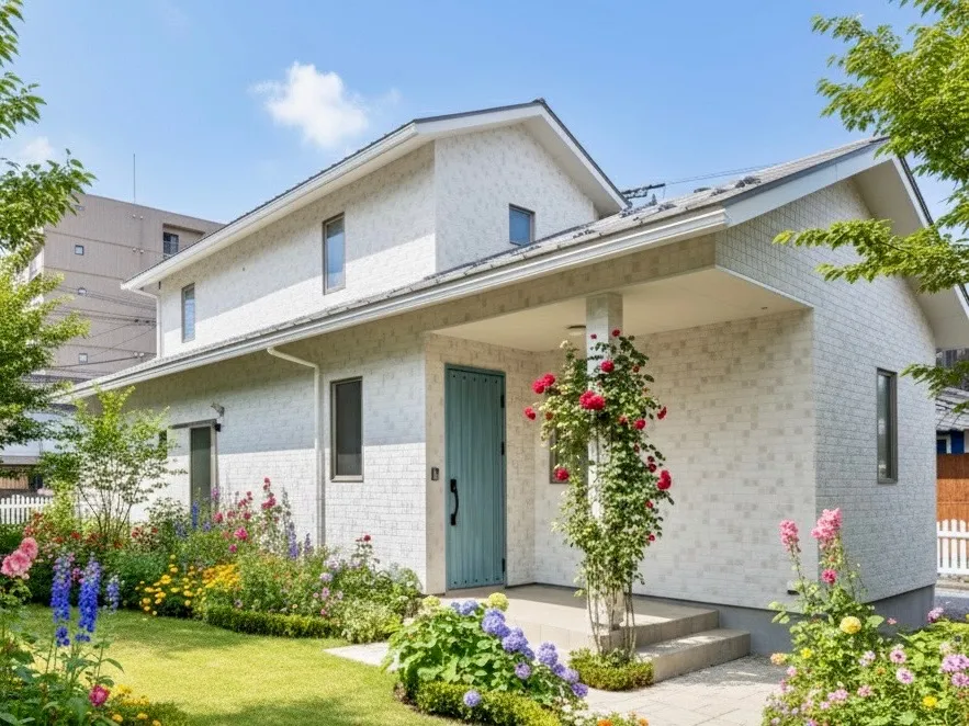 城下町に佇む高性能のナチュラルテイストのお家