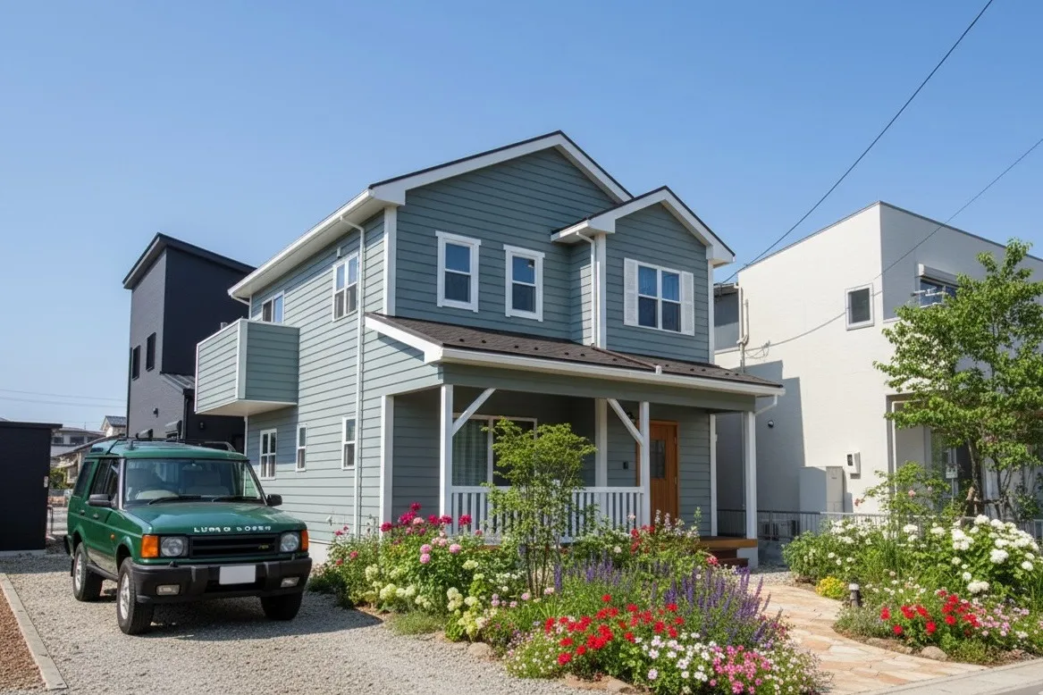 アメリカンスタイルのお家