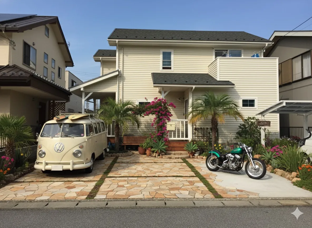 ご主人の夢が叶ったサーファーズハウス