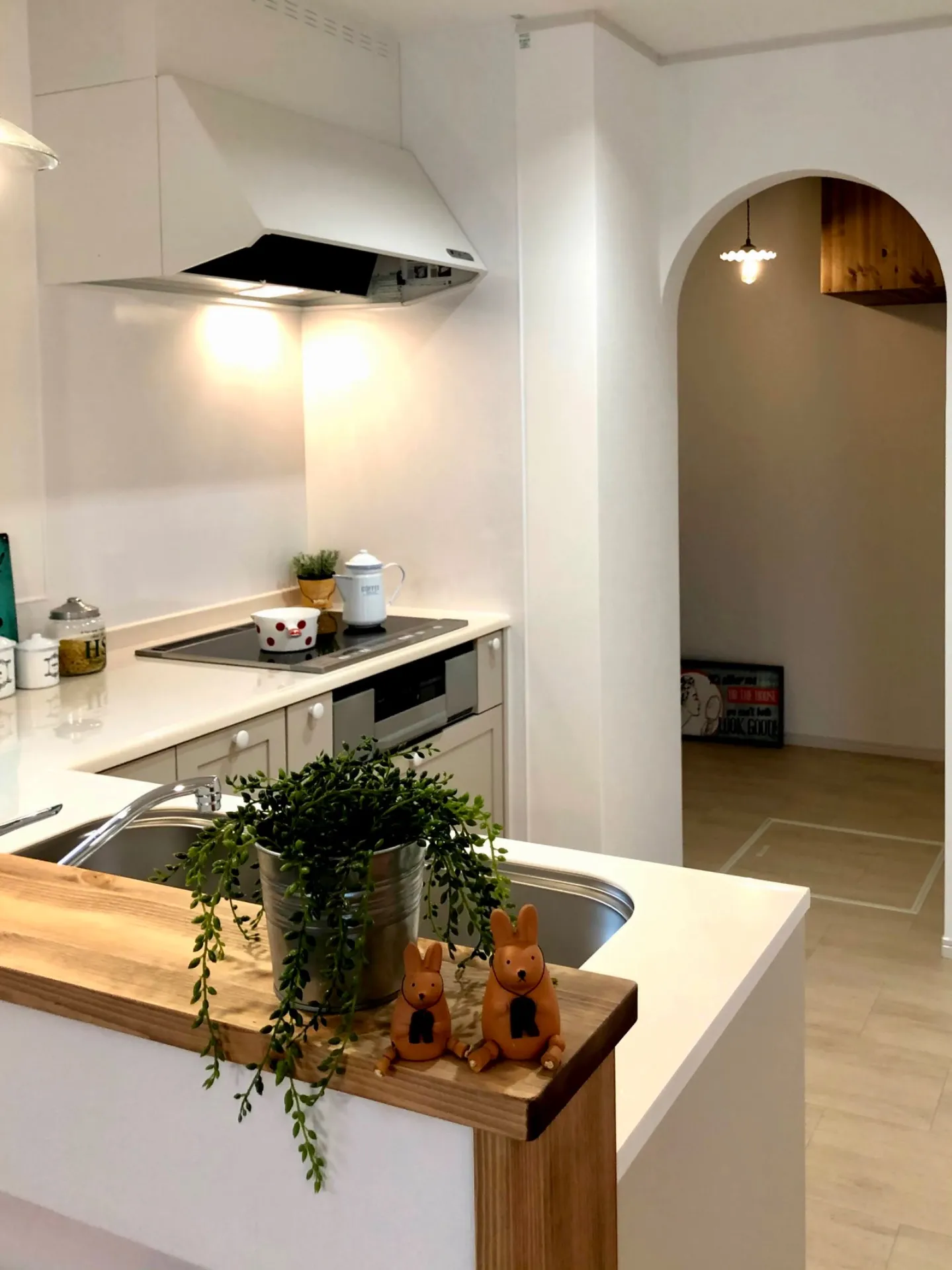 カバードポーチの有る「ママンのお家」