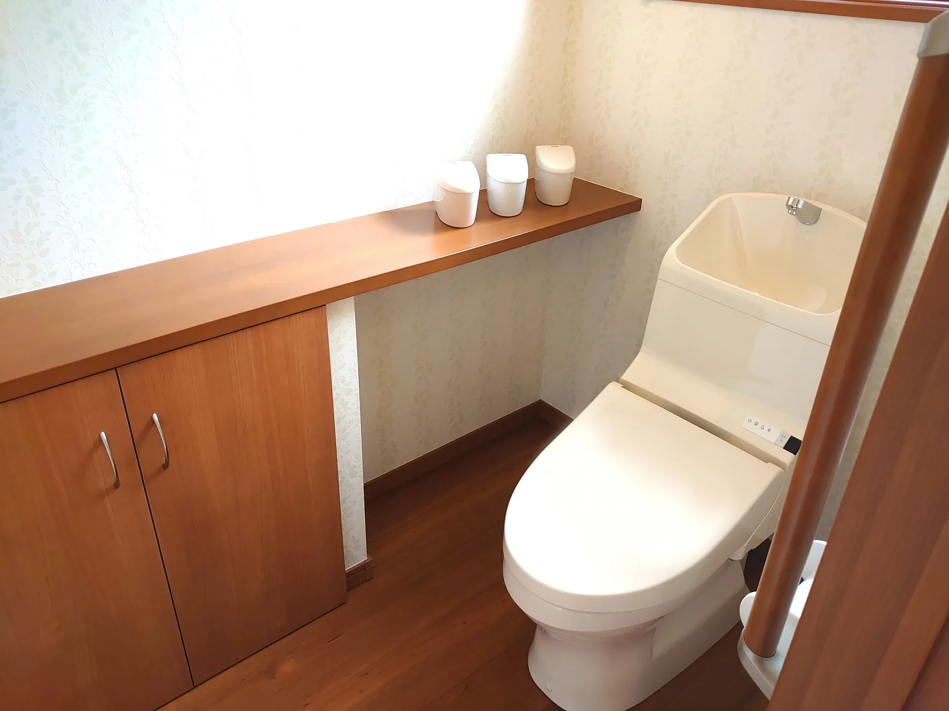 ナチュラル素材で作るおしゃれなトイレ空間