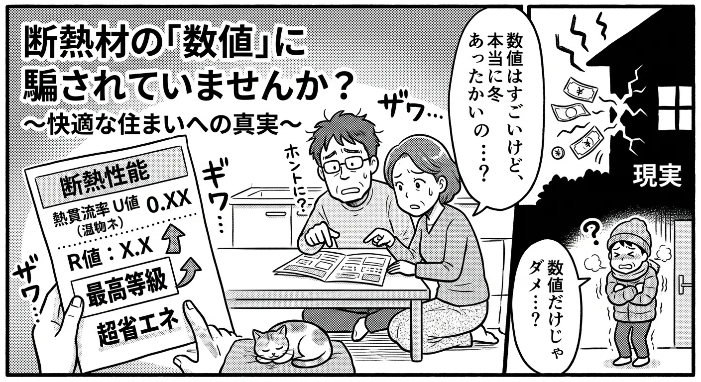 断熱材の「数値」に騙されていませんか？