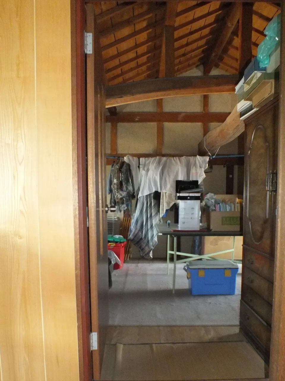 小屋裏物置がお家の中で一番お気に入りの寝室に！
